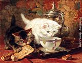 High Tea by Henriette Ronner-Knip